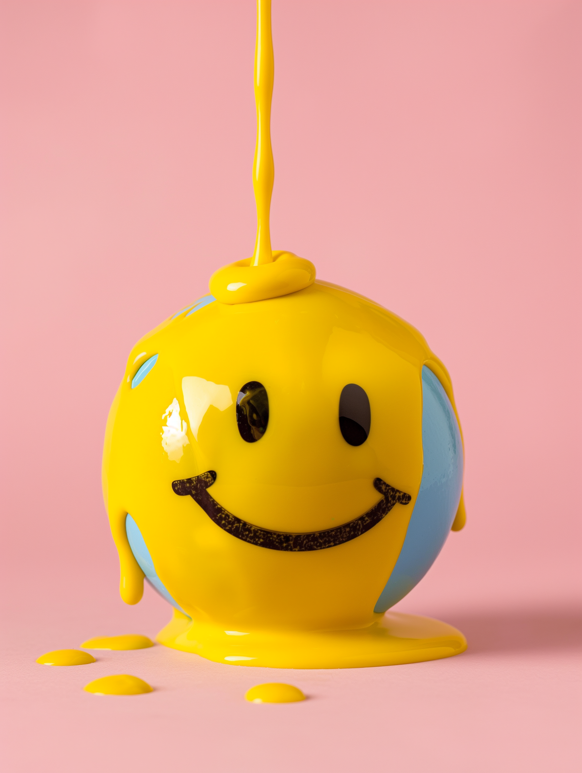 Gummy smiley ball image