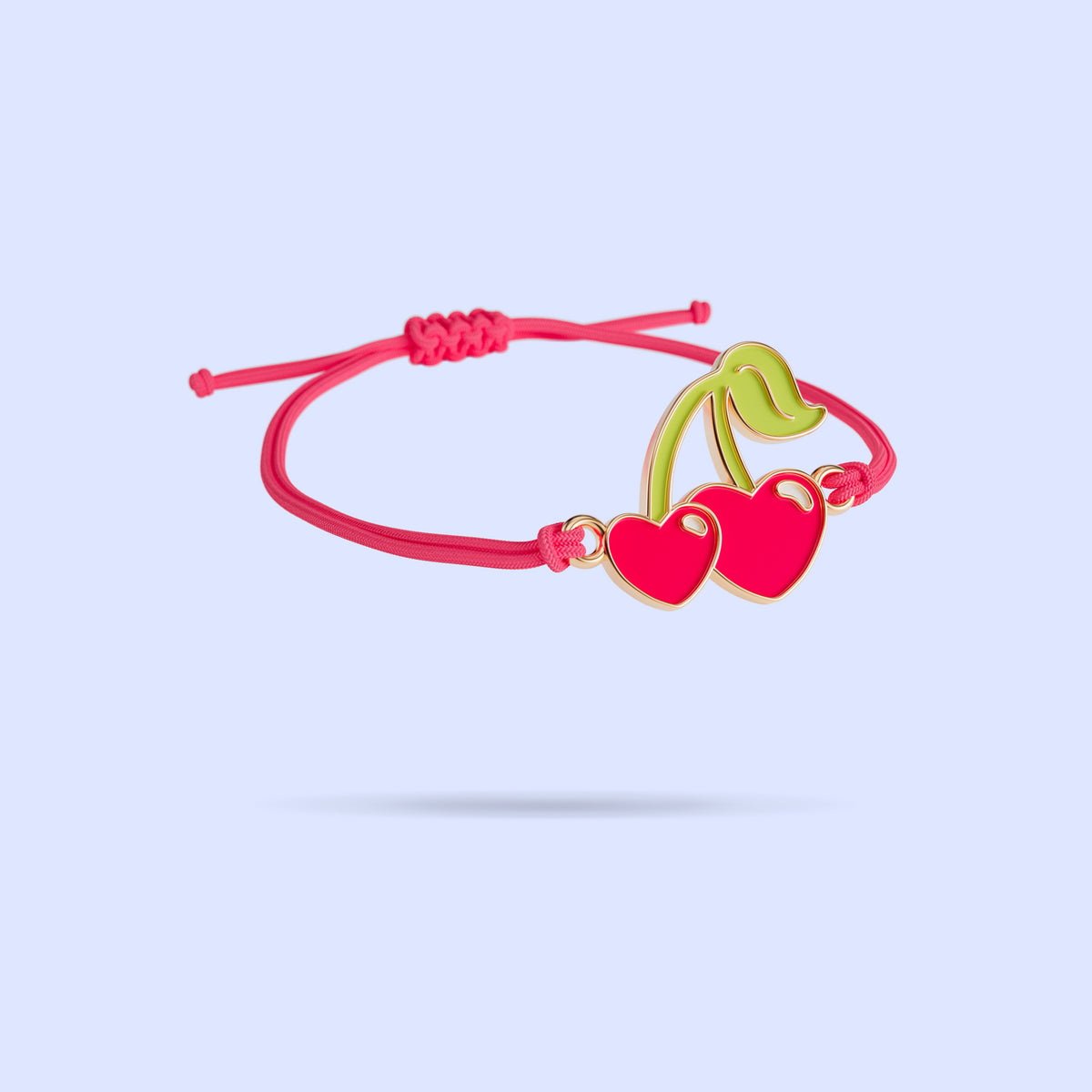 Cherry Cherry Charm Bracelet