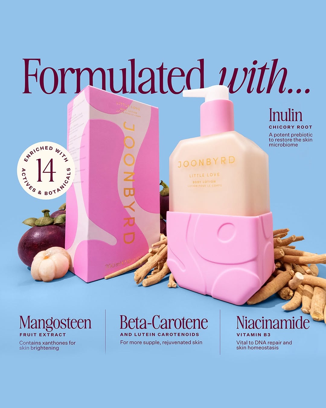 Little Love Formulated with Inulin, Mangosteen, Beta-Carotene and Niacinamide