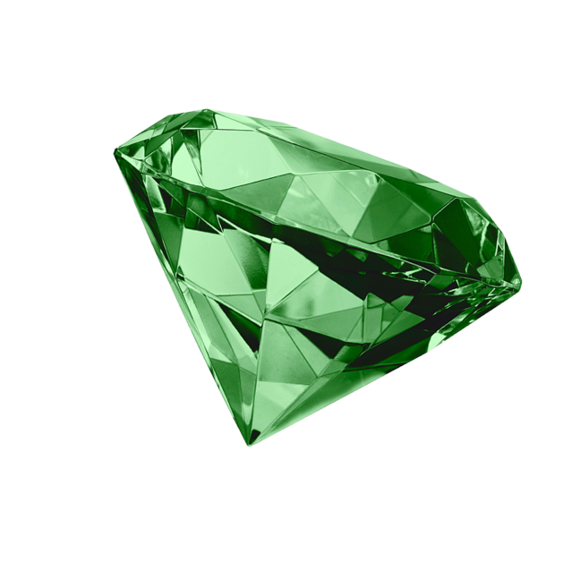 Green diamond image