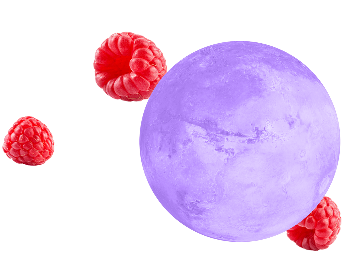 Purple Moon and Raspberries image