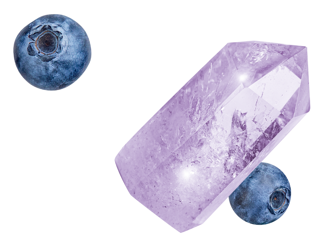 VIOLET HAZE Body Butter crystal and blueberry image