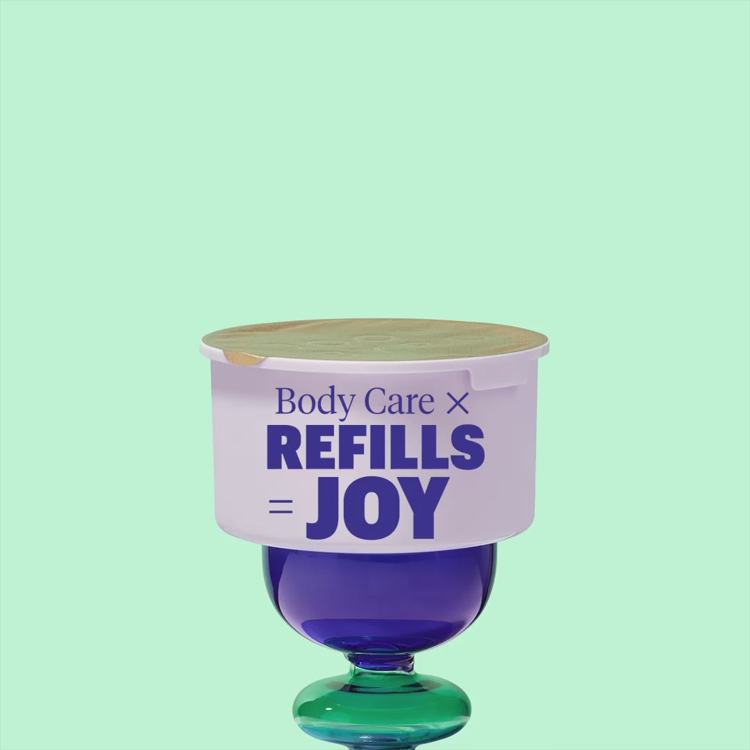 VIOLET HAZE Body Scrub Refill Pod video