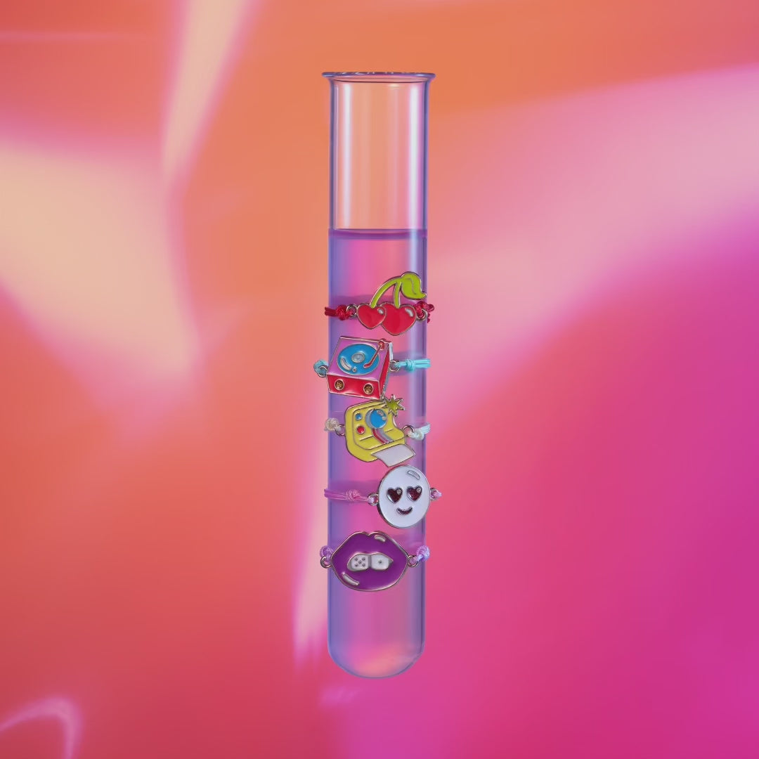 Charm Video on Test Tube